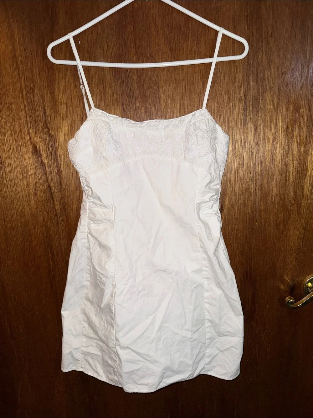 zara lace camisole dress LACE CAMISOLE DRESS - ecru/khaki